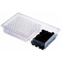 VWR 9-425 Screw-Thread Vials VW60805W-1232 Vials Amber Vials With Id Patch