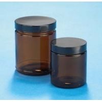 VWR Amber Glass Jars, Wide Mouth VW5421689C26 Bulk Packs With Unattached Caps In Bags