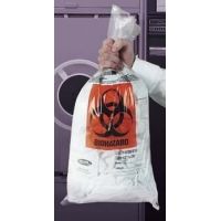 VWR Autoclavable Biohazard Bags, 1.5 mil 14220-004 Red Bags, Printed