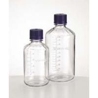 VWR Boston Round Lab/Media Bottles, Polycarbonate, Graduated RPC0500 Clear