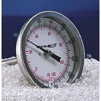VWR Dual-Scale Bi-Metal Dial Thermometers 21630 106 Mm (43/16") Stem Length