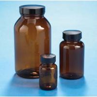 VWR Packers, Amber, Wide Mouth VW5220845C26 Bulk Packs With Unattached Caps In Bags