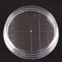 VWR Petri Dishes, Contact Plate, Sterile 3577 Convex Bottom, Outside Grid, Augmented