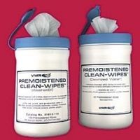 VWR Premoistened Cleanroom Wipers, Dry Wipes, 100 Pack