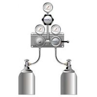 VWR SG-900 Semiautomatic Switchover Manifolds for Noncorrosive and Corrosive Gases 4702673 Chrome-Plated Brass Manifolds