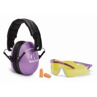Walker's Youth &amp; Women Earmuffs and Shooting Glasses Kit
