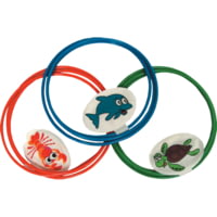 Water Sports 81055-7 Swim Thru Rings Assorted Pack