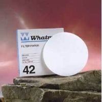 Whatman Grade No. 42 Quantitative Filter Paper, Ashless, Whatman 1442-042, Pack of 100