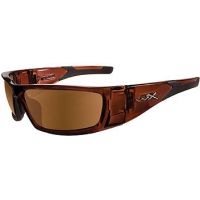 Wiley X Drapht Sunglasses Liquid Maple Frame / Polarized Bronze Brown ACDRA04