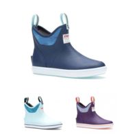 Xtratuf 6 in Salmon Sisters Ankle Deck Boots - Women's