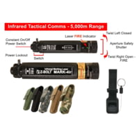 Z-Bolt Infrared Dot Laser Designator, ANSI CLASS 3R