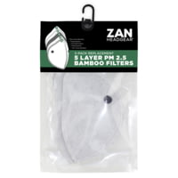Zan Headgear Neo-x Bamboo Removable Pm2.5 Filter 3 Pack