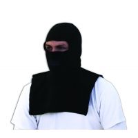 Zan Head Gear WBF114D Balaclava Black Microfleece w/Dickie