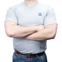 Zeiss Gear T-Shirt - Legendary Z &amp; ZEISS Logos, Grey