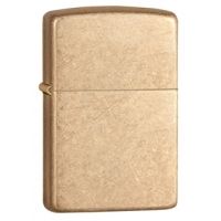 Zippo Armor Tumbled Brass Lighter