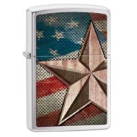 Zippo Brushed Chrome Silver Lighters