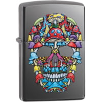 Zippo Mushroom Skull Lighter