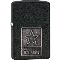 Zippo Us Army Pewter Emblem 19 Lighter
