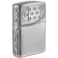 Zippo Zipper Design Pocket Lighter