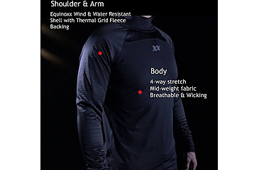 Image of 221B Tactical Equinoxx Stage 3 - Ultra-Thermal Mock, Black, Small, EQXST3-S-BLK