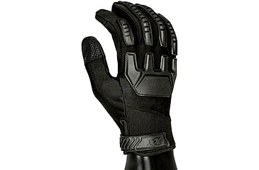 Image of 221B Tactical Gladiator Gloves, Full Dexterity Tactical Gloves, Level 5 Cut Resistant, Shooting and Search, Black, Large, GLDG-L-BLK