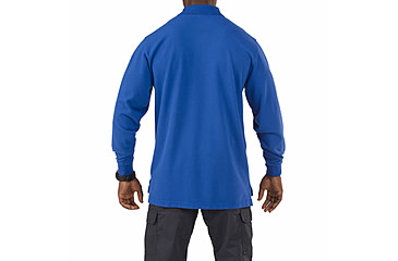 Image of 5.11 Tactical Professional Long Sleeve Polo - Men's, Extra Large, Regular, Academy Blue, 42056-692-XL