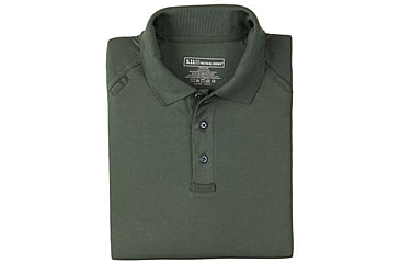 Image of 5.11 Tactical Performance Long Sleeve Polo - Men's, 3XL, Regular, L.E. Green, 72049-860-3XL