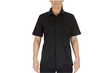 Image of 5.11 Tactical Women's Short Sleeve Taclite Tdu Shirt, Dark Navy - 61025-724-L Large