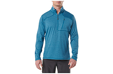 Image of 5.11 Tactical 5.11 Recon Hlf Zp Fleece, Lake Htr, S, 72045-781-S