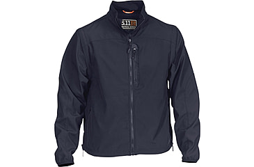 Image of 5.11 Tactical 5.11 Valiant Sftshell Jkt, Dark Navy, 48167ABR-724-L