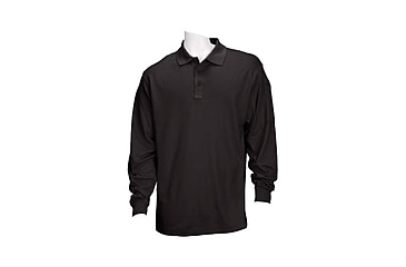 Image of 5.11 Tactical Performance Long Sleeve Polo - Men's, 3XL, Regular, Black, 72049-019-3XL
