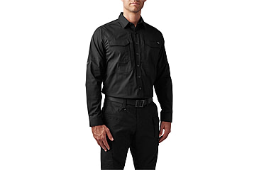 Image of 5.11 Tactical ABR Pro Shirt Long Sleeve - Men's, Black, Large, Regular, 72543ABR-019-L-R