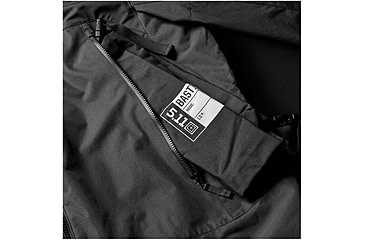Image of 5.11 Tactical Bastion Jacket - Mens, Black, Large, 48374ABR-019-L