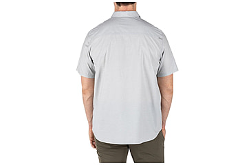 Image of 5.11 Tactical Carson Short Sleeve Shirt, Patina Heather - 71201-394-M
