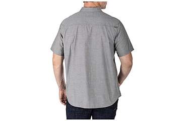 Image of 5.11 Tactical Carson Short Sleeve Shirt, Ranger Green Heather - 71201-396-XL