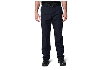 Image of 5.11 Tactical Class A Flex-tac Poly/wool Twill Unhemmed Pants, Midnight Navy - 74492L-750-60
