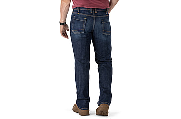 Image of 5.11 Tactical Defender-Flex Straight Jean - Mens, Stone Wash Indigo, 28-30, 74477ABR-648-28-30