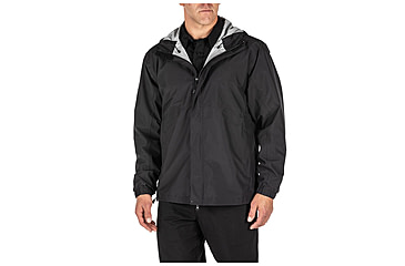 Image of 5.11 Tactical Duty Rain Shell Jacket - Mens, Black, 2XL, 48353ABR-019-2XL