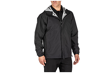 Image of 5.11 Tactical Duty Rain Shell Jacket - Mens, Black, 2XL, 48353ABR-019-2XL