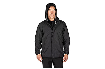 Image of 5.11 Tactical Duty Rain Shell Jacket - Mens, Black, 2XL, 48353ABR-019-2XL