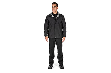 Image of 5.11 Tactical Duty Rain Shell Jacket - Mens, Black, 2XL, 48353ABR-019-2XL