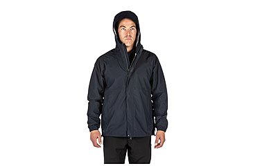 Image of 5.11 Tactical Duty Rain Shell Jacket - Mens, Dark Navy, 2XL, 48353ABR-724-2XL