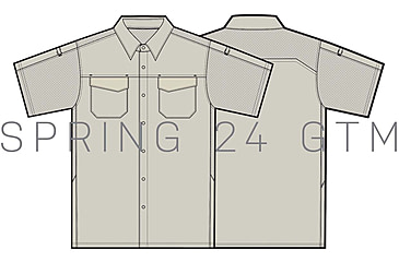 Image of 5.11 Tactical Freedom Flex Short Sleeve Shirt - Men's, Silver Birch, 2XL, 71340-1000-2XL