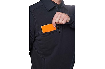 Image of 5.11 Tactical Job Shirt w/Canvas 2.0 - Mens, Fire Navy, Regular, Large, 72535-720-L-R