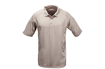 Image of 5.11 Tactical Performance Short Sleeve Polo - Men's, 5XL, Tall, Silver Tan, 71049T-160-5XL
