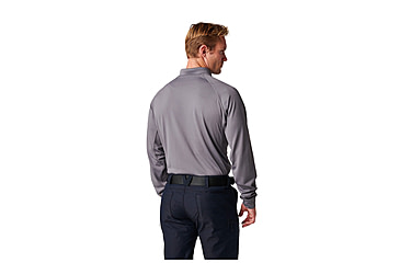 Image of 5.11 Tactical Performance Long Sleeve Polo - Men's, Storm, Medium, 72049-092-M