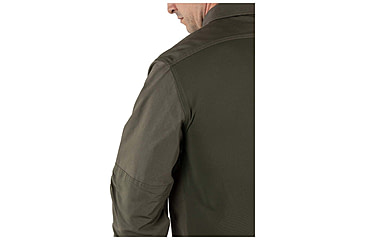 Image of 5.11 Tactical Quantum TDU FD Long Sleeve Shirt - Mens, Ranger Green, Large, 72524-186-L-R