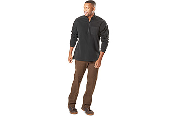 Image of 5.11 Tactical Radar Fleece 1/2 Zip, Black - 72102-019-S