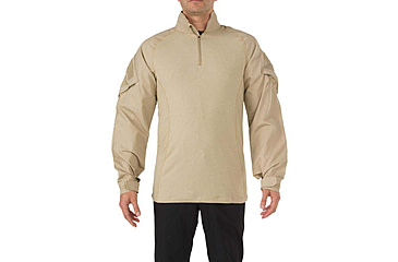 Image of 5.11 Tactical Rapid Assault Shirt - Mens, TDU Khaki, XL, 72194ABR-162-XL