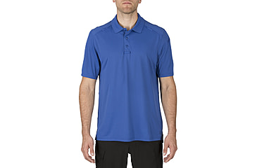 Image of 5.11 Tactical Helios Short Sleeve Polo - Men's, Academy Blue, M, 41192-692-M